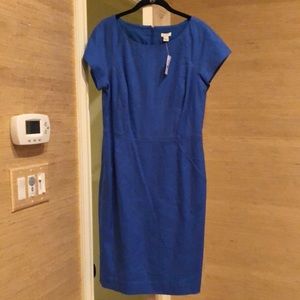 NWT J. Crew Factory Blue Dress